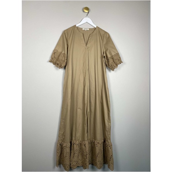 Soft Rebels Str. M <br/> Kjole med blonde.