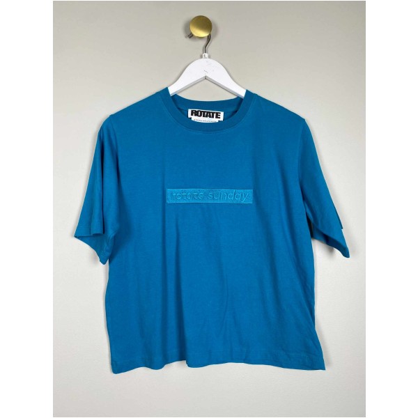 Rotate Str. S <br/> T-shirt, turkis.
