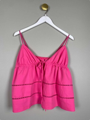 Rosa Lundberg Str. L <br/> Top, pink.
