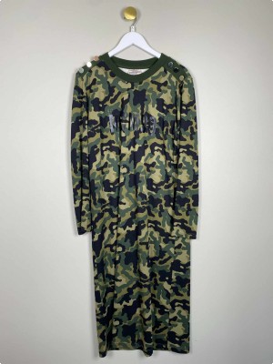 Baum & Pferdgarten str. M/L <br/> lang kjole, army
