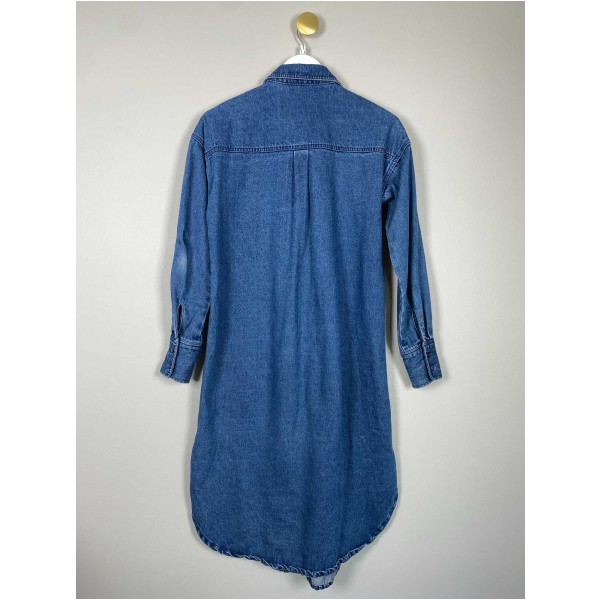 Pieces Str. XS/S <br/> Denim kjole. - Image 3