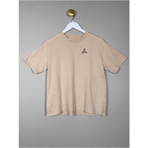 Jordan Air str. S <br/> lysbrun t-shirt