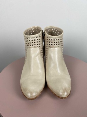 Alberto Fermani str. 39 <br/> beige støvlet