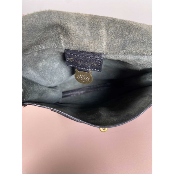 Mulberry <br/> sort skuldertaske / crossbody - Image 2