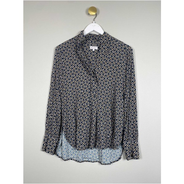 Dea Kudibal Str. XS <br/> Mønstret bluse.