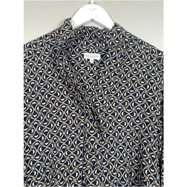 Dea Kudibal Str. XS <br/> Mønstret bluse. - Image 2
