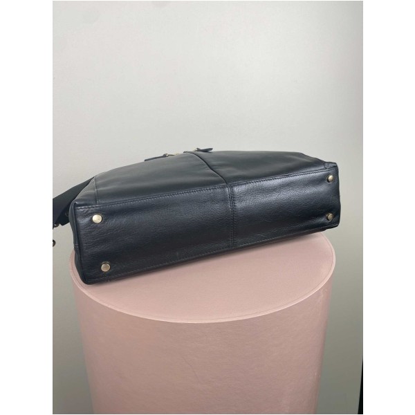 Knomo London <br/> sort skuldertaske - Image 2