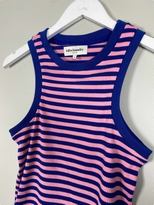 Lollys Laundry str. M <br/> stribet top