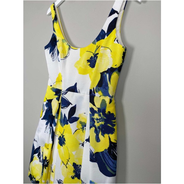 Ralph Lauren str. 40 <br/> kjole med gule blomster - Image 2