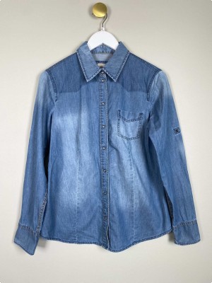 Esprit str. 40 <br/> denimskjorte