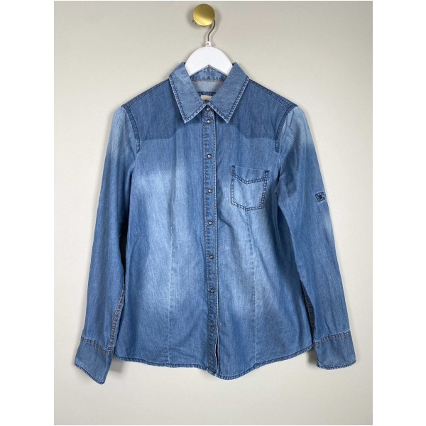 Esprit str. 40 <br/> denimskjorte