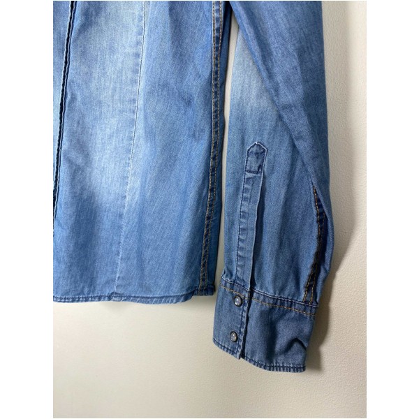 Esprit str. 40 <br/> denimskjorte - Image 4