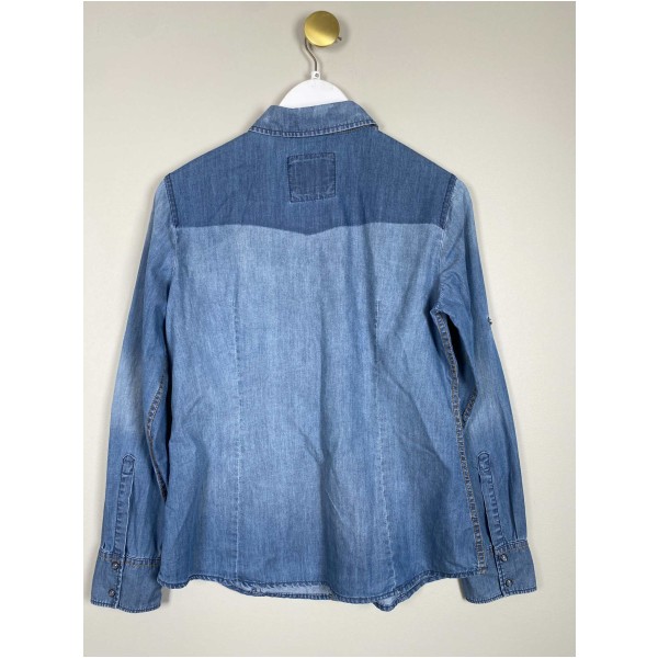 Esprit str. 40 <br/> denimskjorte - Image 3