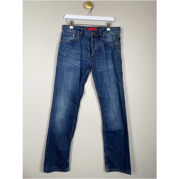 Hugo Boss str. 31 <br/>blå jeans