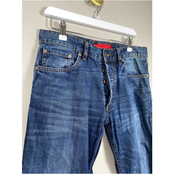 Hugo Boss str. 31 <br/>blå jeans - Image 2