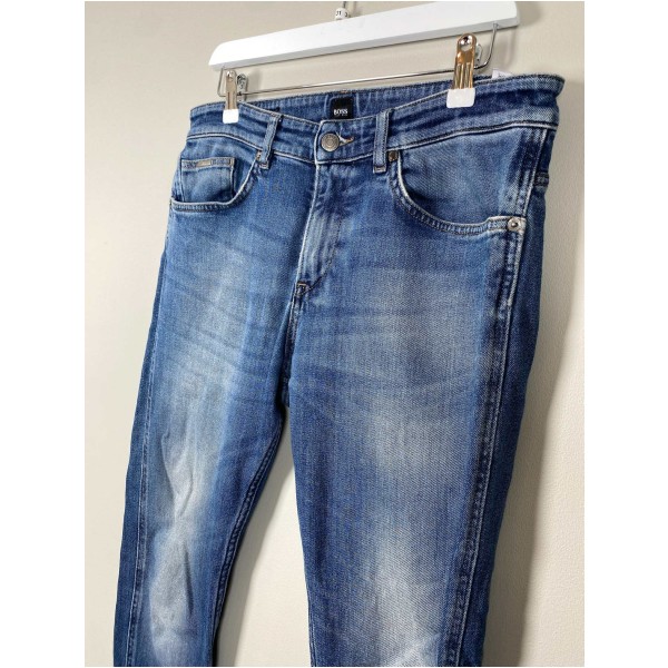 Hugo Boss str. 31 <br/> blå jeans - Image 2