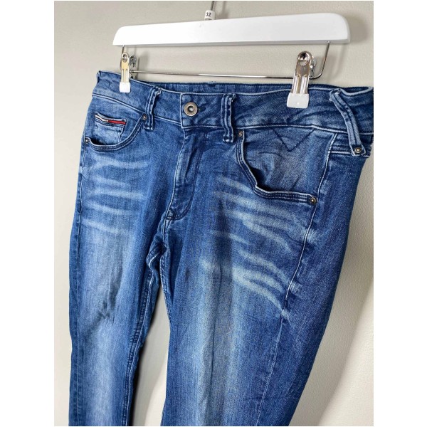 Tommy Hilfiger str. 32 <br/> blå jeans - Image 2