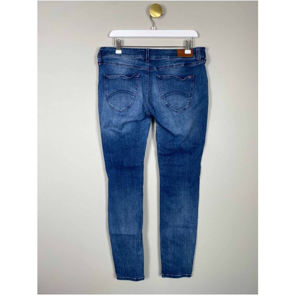 Tommy Hilfiger str. 32 <br/> blå jeans - Image 3