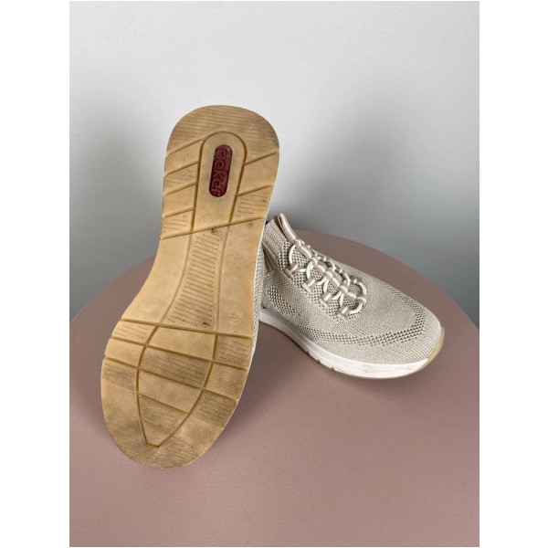 rieker beige sko - Image 4