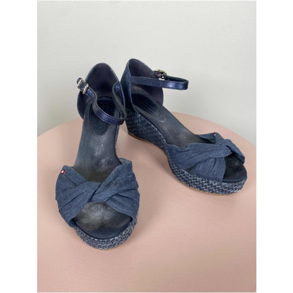 Tommy Hilfiger Str.  38 <br/> Pumps, mørkeblå. - Image 3