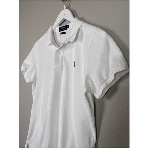 Ralph Lauren str. M/L <br/> hvid polo - Image 2