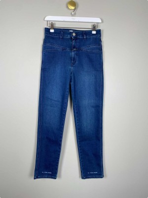 Closed Str. 40 <br/> Jeans, mørkeblå.