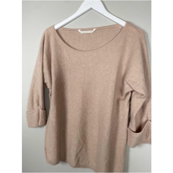 Costommade Str. 38 <br/> bluse med knapper i ryg. - Image 2