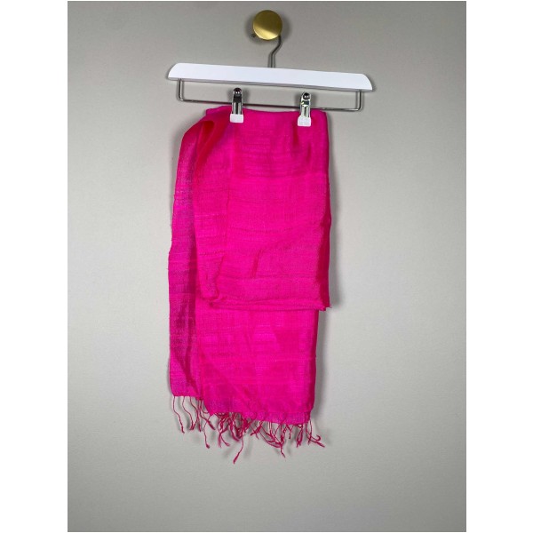 Pink tørklæde