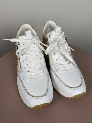 Tamaris str. 40 <br/> hvide sneakers med sten og 