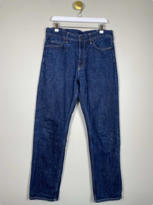 Carhartt str. 31 <br/> mørkeblå jeans