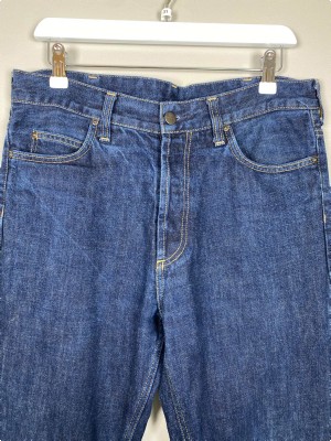 Carhartt str. 31 <br/> mørkeblå jeans