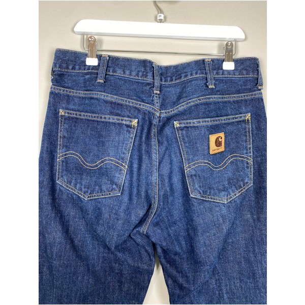 Carhartt str. 31 <br/> mørkeblå jeans - Image 4