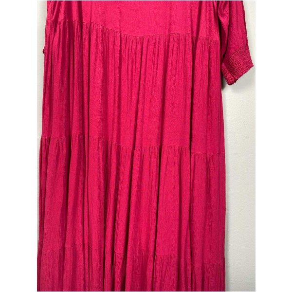 Gozzip str. M/L<br/> lang pink kjole - Image 5