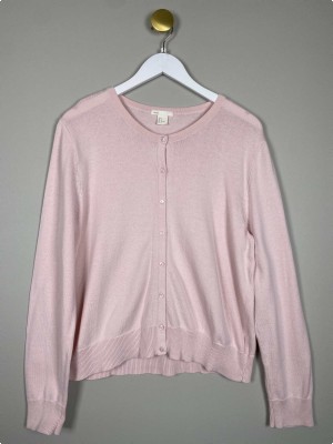 H&M str. L <br/> lyserød cardigan