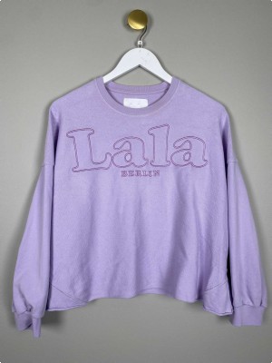 LaLa Berlin Str. S <br/> Sweater, lilla.