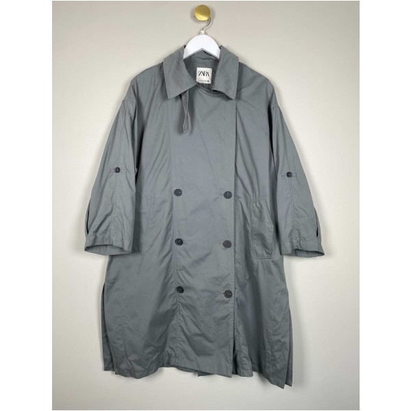 Zara str. XS <br/> grå frakke
