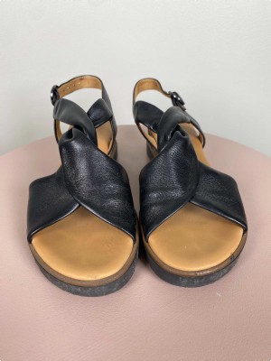Gabor str. 37,5 <br/> sort sandal