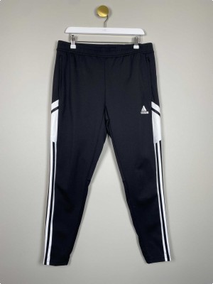 Adidas str. L <br/> sorte træningsbukser