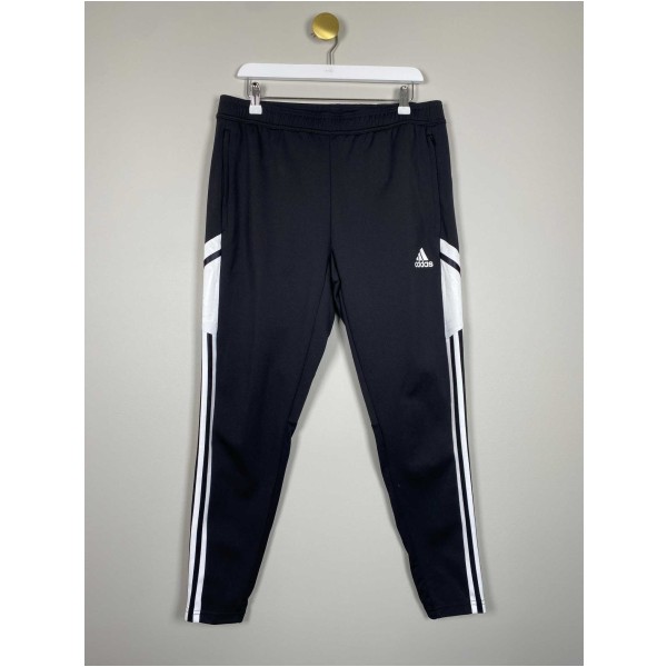Adidas str. L <br/> sorte træningsbukser
