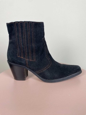 Ganni str. 41 <br/> sorte ankle boots