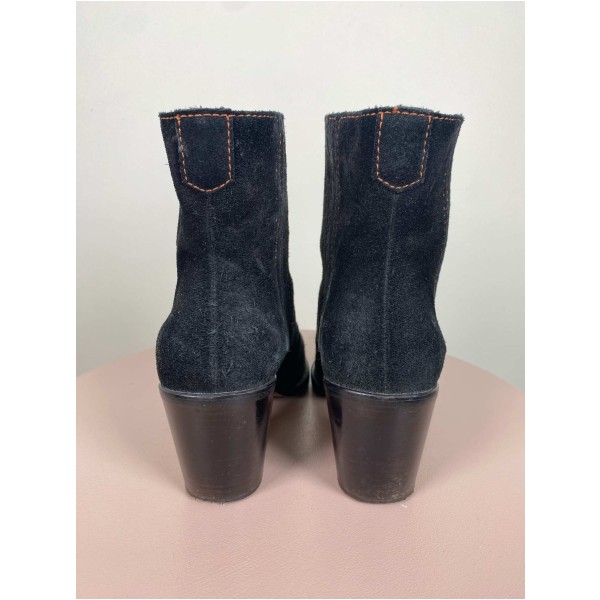 Ganni str. 41 <br/> sorte ankle boots - Image 6