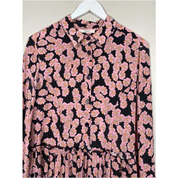 Lovechild str. 40 <br/> kjole med rosa blomster - Image 2