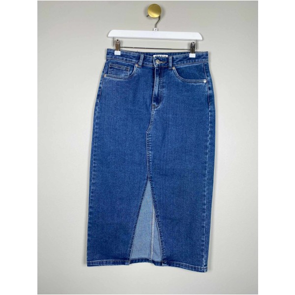 Only Str. M <br/> Denim nederdel.