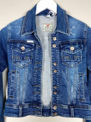 P & T Str. XS <br/> Denim jakke.
