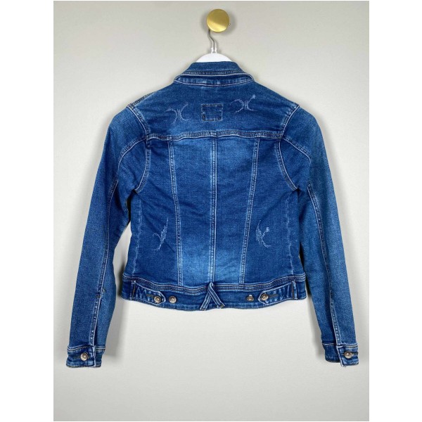 P & T Str. XS <br/> Denim jakke. - Image 3