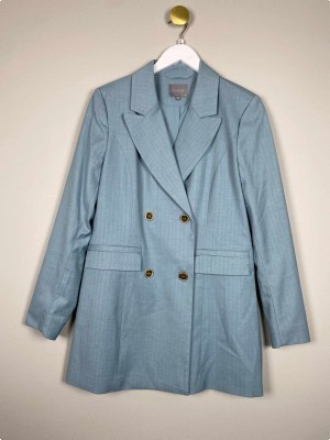 Culture Str. 38 <br/> Blazer med guld nålestriber.