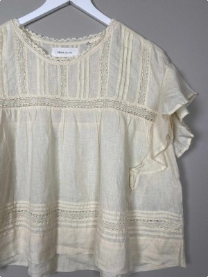 Skall Studio Str. 34 <br/> T-shirt, hør.
