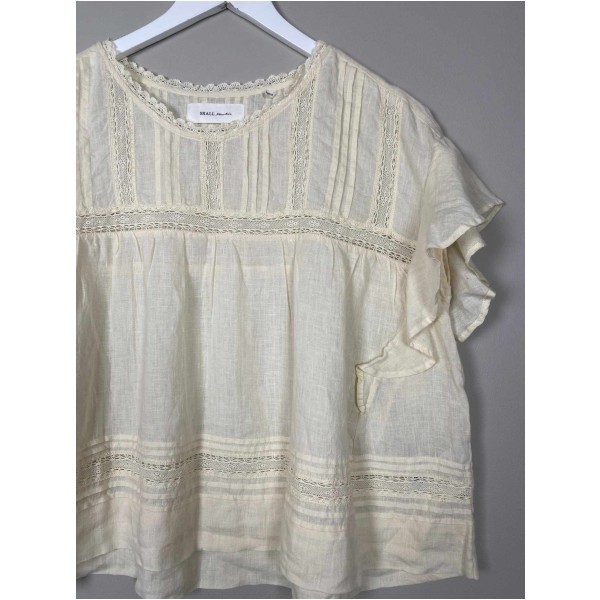 Skall Studio Str. 34 <br/> T-shirt, hør. - Image 2