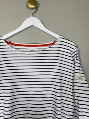 Premium Grade Str. XXL <br/> Stribet bluse.