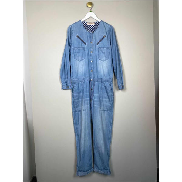Custommade Str. 40 <br/> Denim dragt.